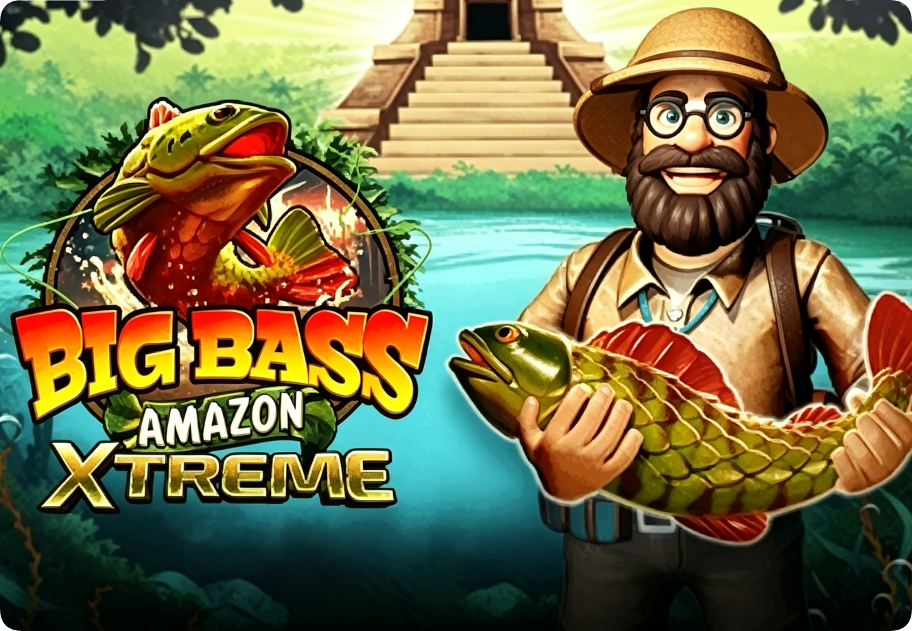 Big Bass Amazon Xtreme game cover - 13